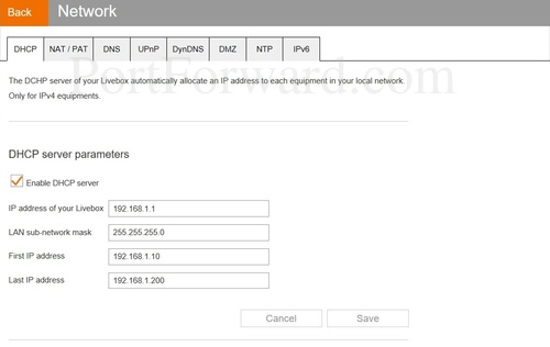 Как отключить dhcp на роутере sagemcom