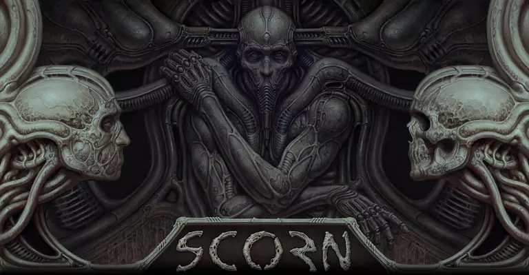 Scorn game cover artwork