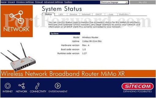 Sitecom WL-153 Screenshot 2