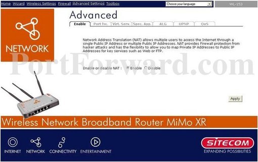 Sitecom WL-153 Screenshot 3