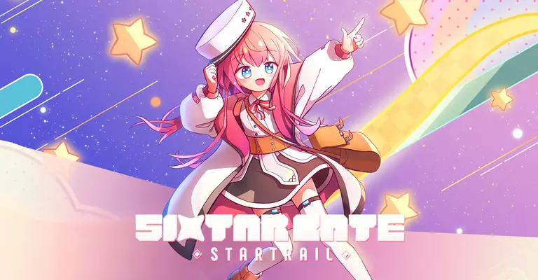 Sixtar Gate: Startrail featuring the navigator Shii