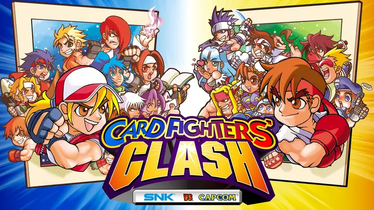 SNK vs. Capcom: Card Fighters' Clash game cover artwork
