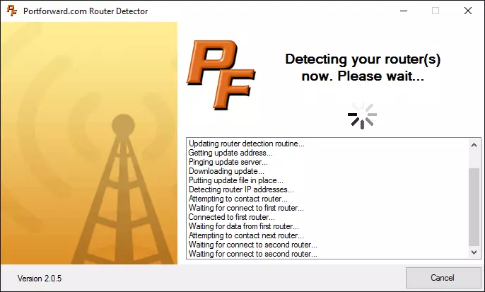 Router Detector Detecting Network