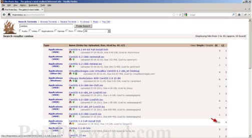 Download a Torrent for CentOS