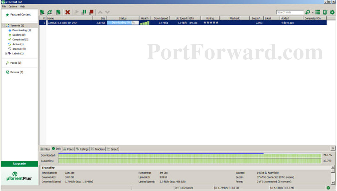 How to Increase Torrent Download Speeds in uTorrent with Port Forwarding