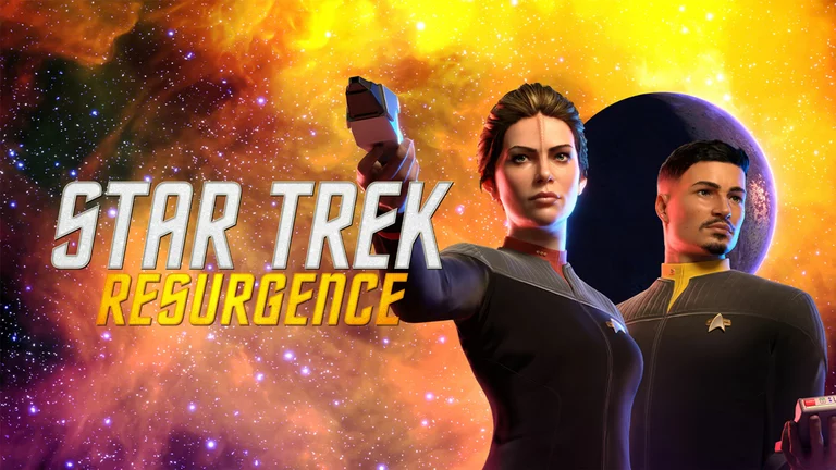 Star Trek: Resurgence game logo artwork