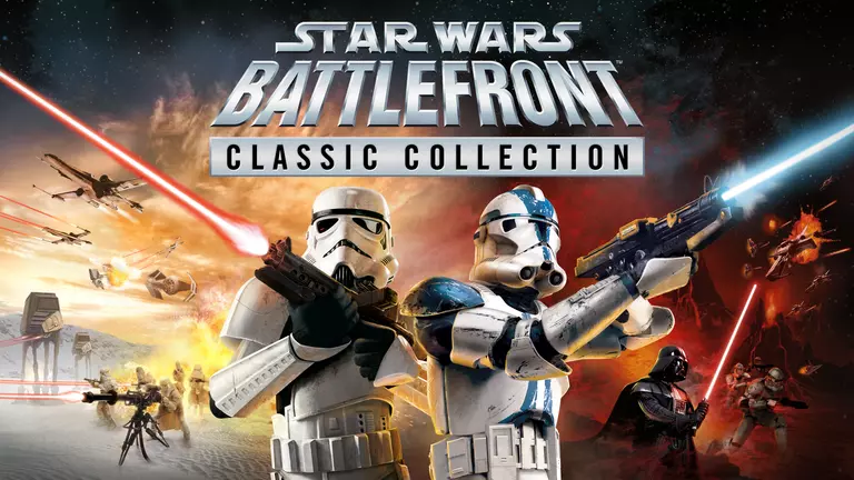 Star Wars: Battlefront Classic Collection game cover artwork