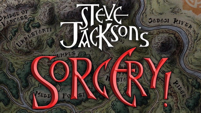 Steve Jackson's Sorcery! game cover artwork