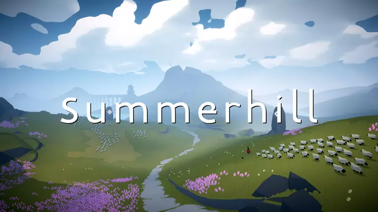 Summerhill game screenshot with logo