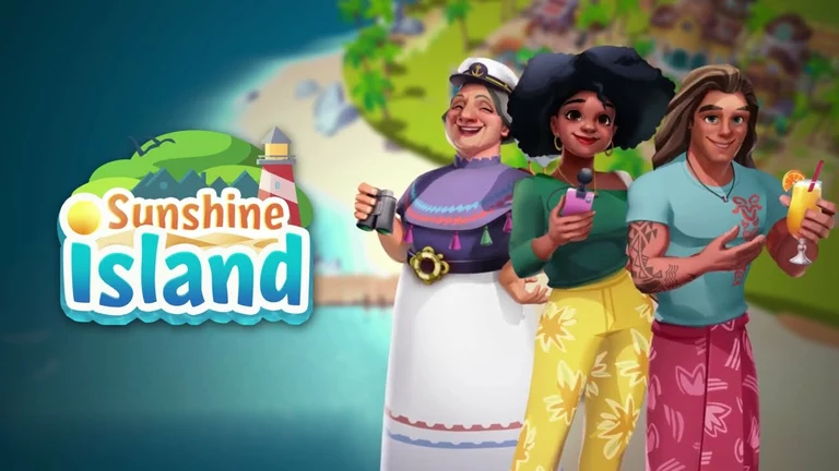 Sunshine Island game cover artwork