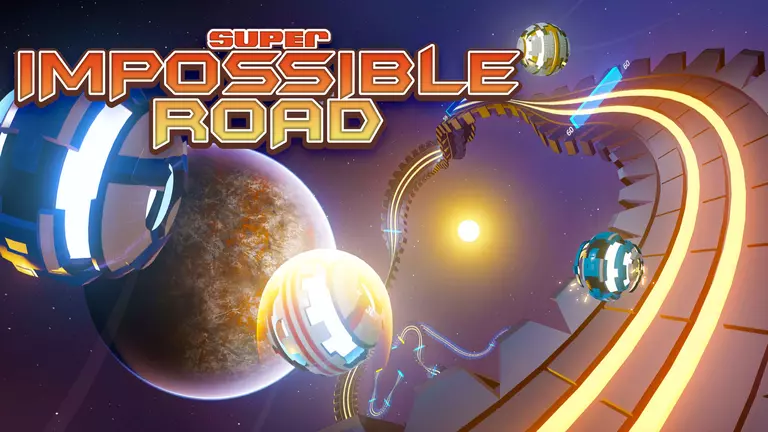 Super Impossible Road game cover artwork