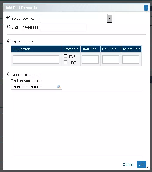 port forwarding