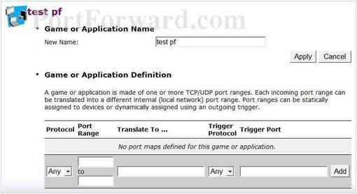 technicolor router port forwarding