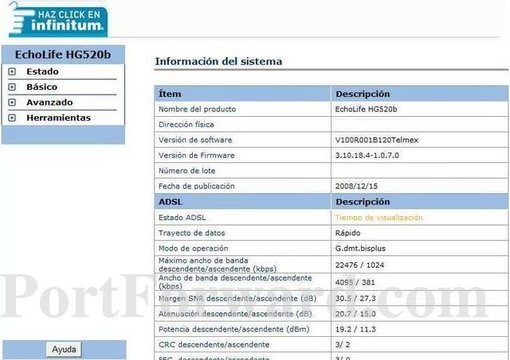 Configuration Modem Echolife Hg520b Wifi