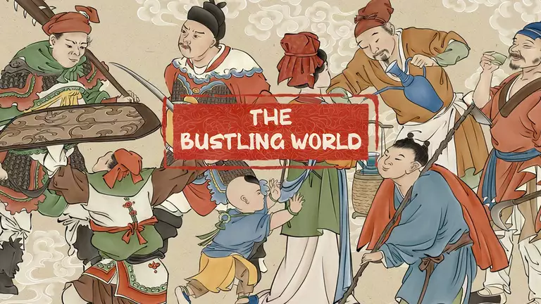 The Bustling World game cover artwork