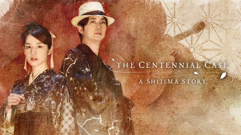 The Centennial Case: A Shijima Story cover art featuring the characters Haruka and Eiji