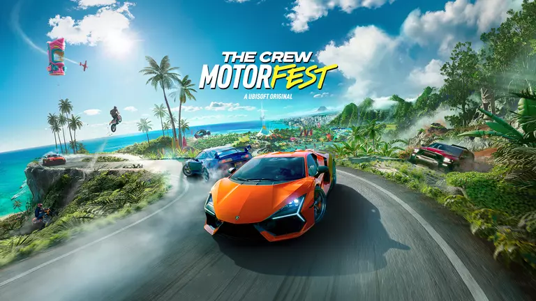 The Crew Motorfest game cover artwork