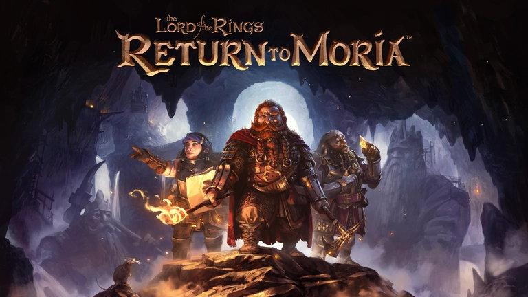 The Lord of the Rings: Return to Moria game cover artwork