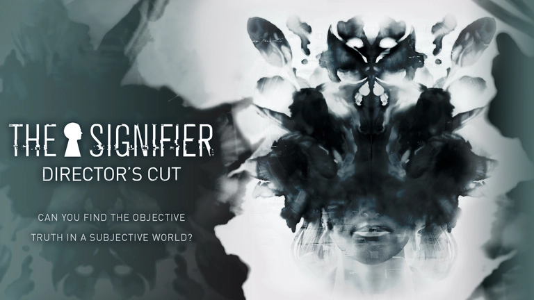 The Signifier: Director's Cut game art showing a Rorschach inkblot test.