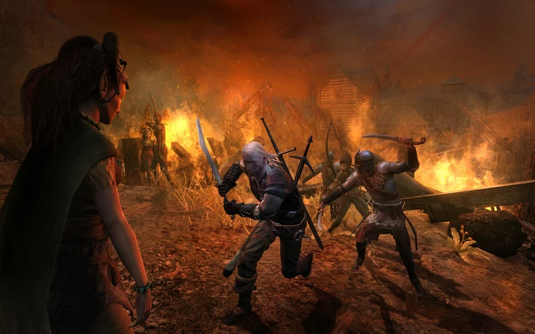 The Witcher game screenshot