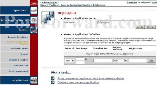 Thomson-Alcatel Speedtouch780v6 Screenshot 6