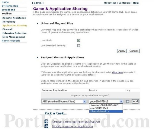 Thomson-Alcatel Speedtouch780v6 Screenshot 7