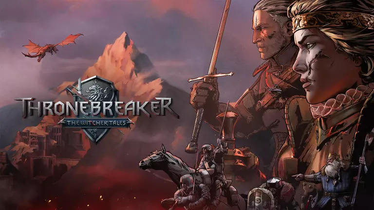 Thronebreaker: The Witcher Tales game cover artwork