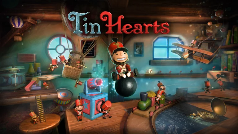 Tin Hearts game cover artwork