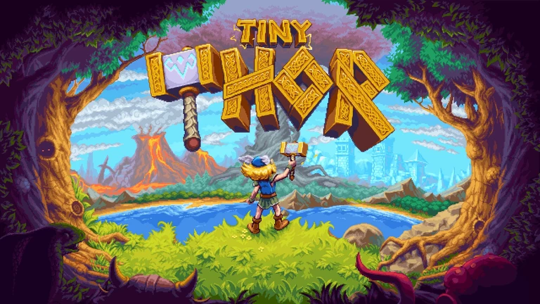 Tiny Thor game cover artwork
