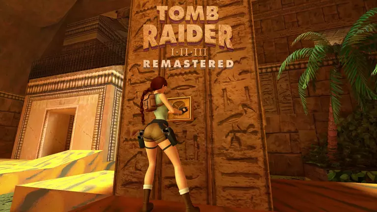 Tomb Raider I-III Remastered screenshot with logo