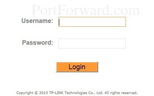 TP-Link TD-W8901N Login