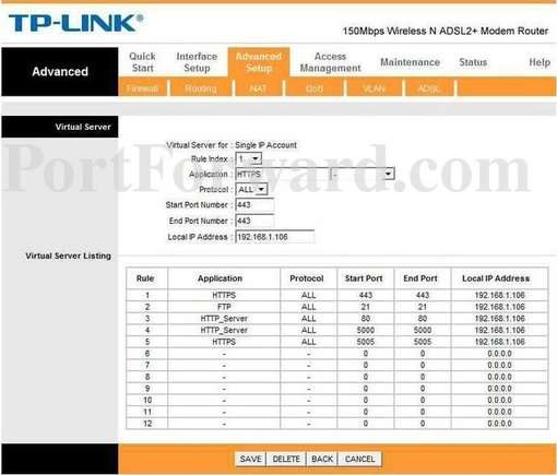 Fastest Tp Link Td W8951nd Router Open Port Guide