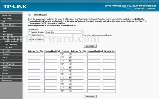 TP-Link TD-W8980