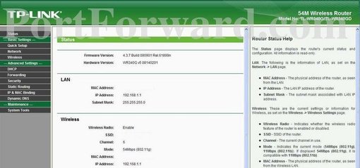 Tp link tl wr340gd настройка роутера