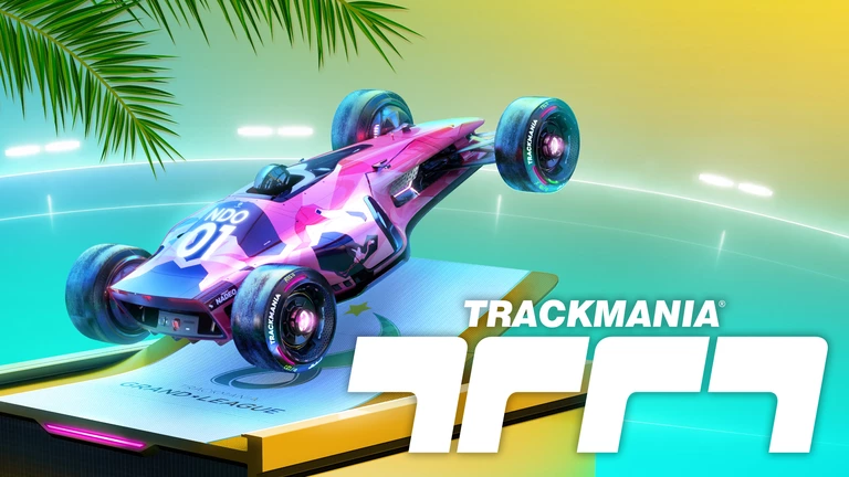 Trackmania game cover artwork