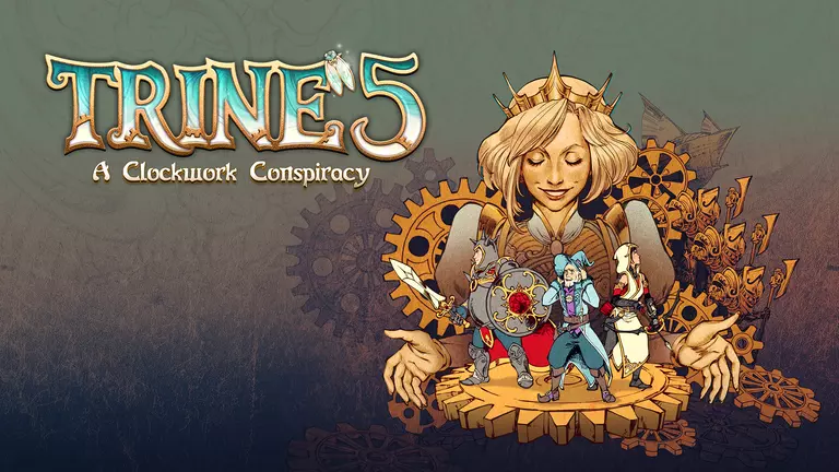 Trine 5: A Clockwork Conspiracy game cover artwork