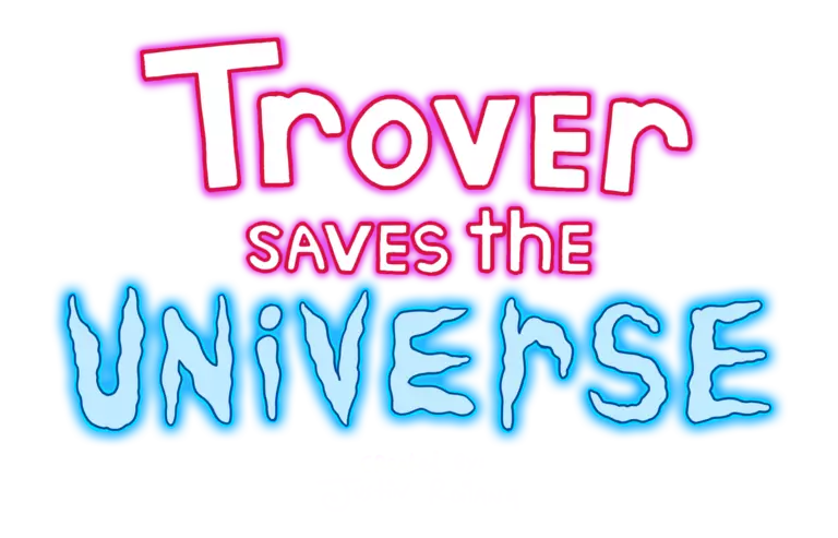trover saves the universe logo