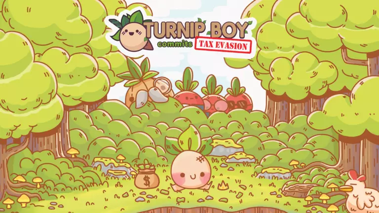 Turnip Boy Commits Tax Evasion game cover artwork