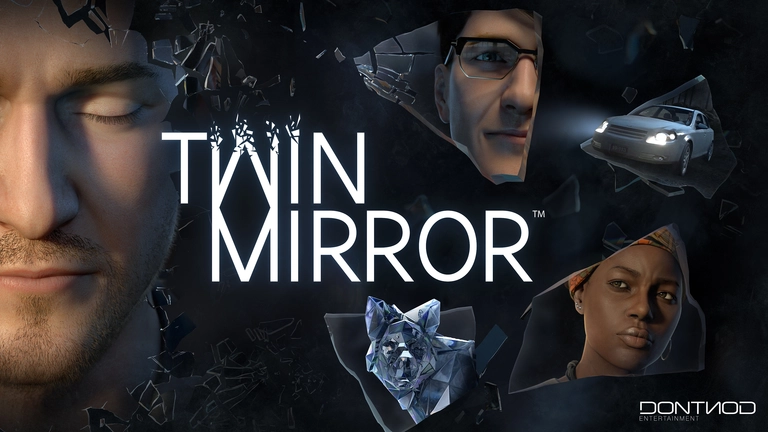 twin mirror header