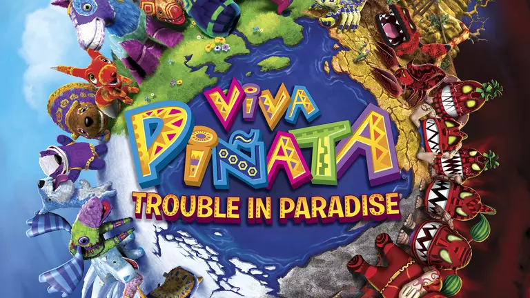 Viva PiÃ±ata: Trouble in Paradise game cover artwork