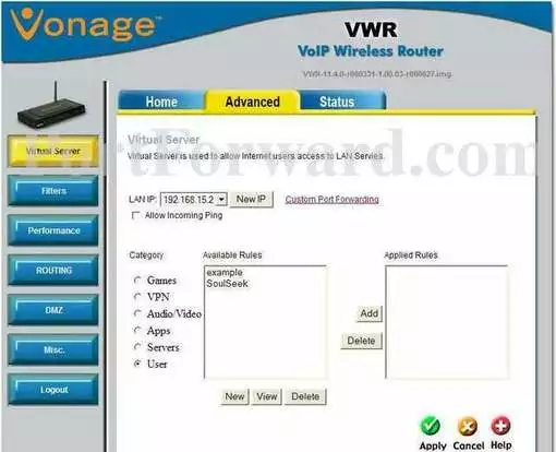 Vonage VWRv11.4.0