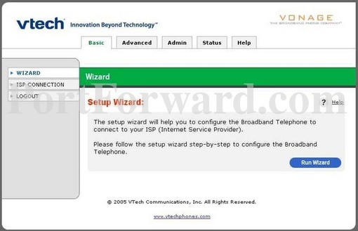 Vtech ip8100 Router Open Port Instructions