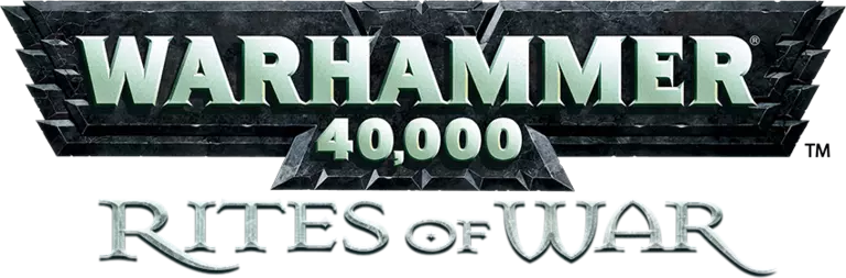 warhammer 40000 rites of war logo