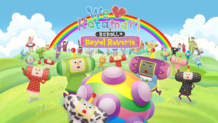 We Love Katamari Reroll+ Royal Reverie game cover artwork