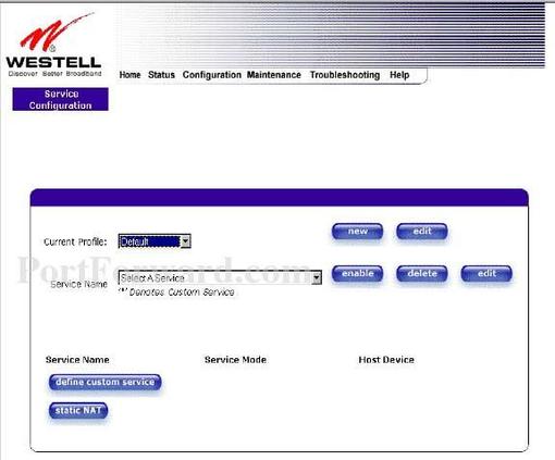 Westell Versalink327W Screenshot 3
