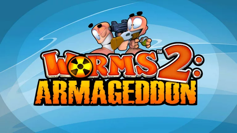 Worms 2: Armageddon game logo artwork