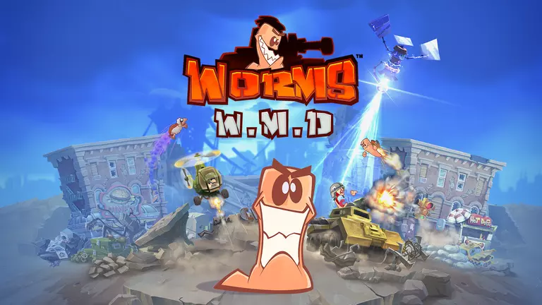 Worms: W.M.D. game cover artwork