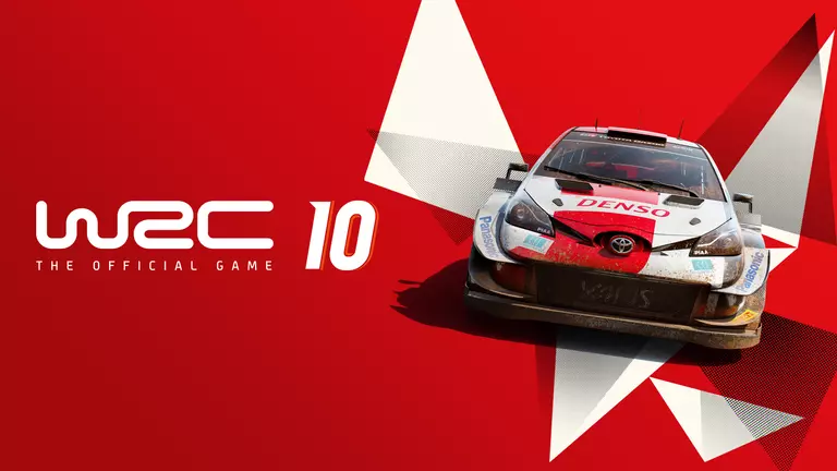 WRC 10 game cover artwork