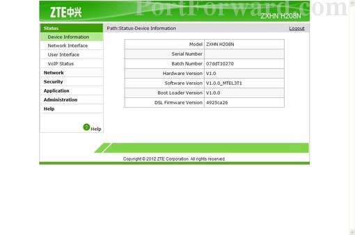 Fastest Zte Zxhn H208n Router Open Port Guide