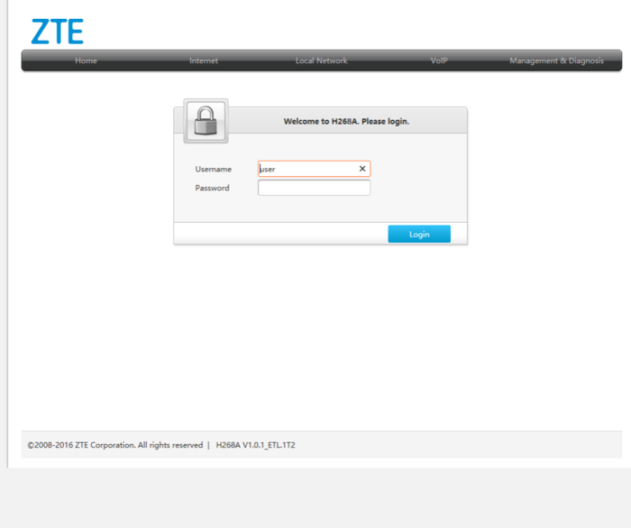 Zte H288A Default Password Globe / How To Filter Mac ...